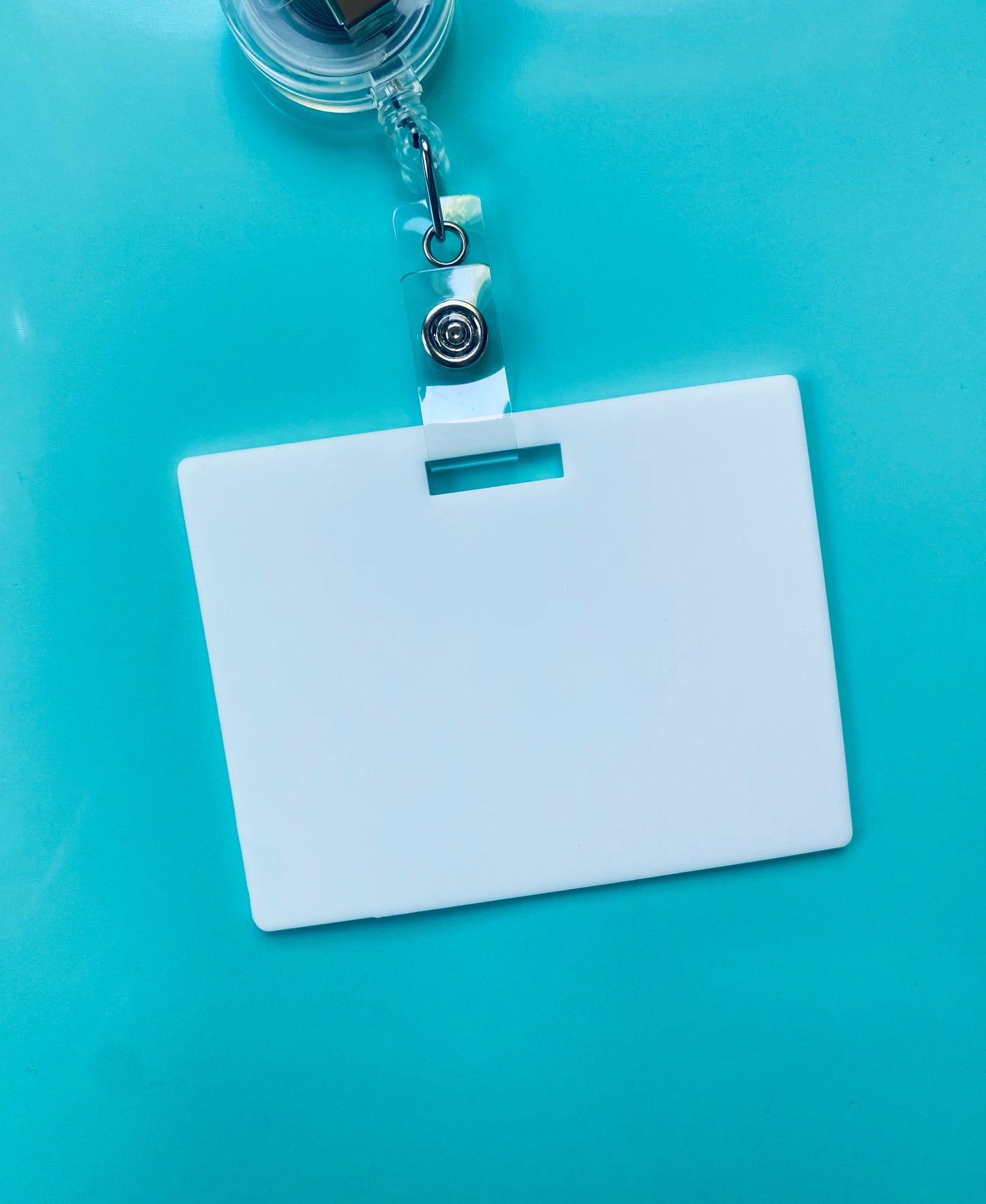 Horizontal Erasable Badge