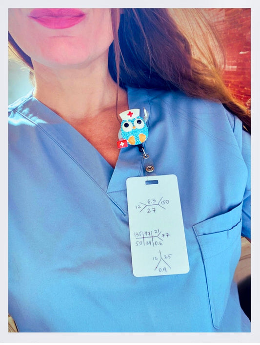 Badge Note for nurses on the go
