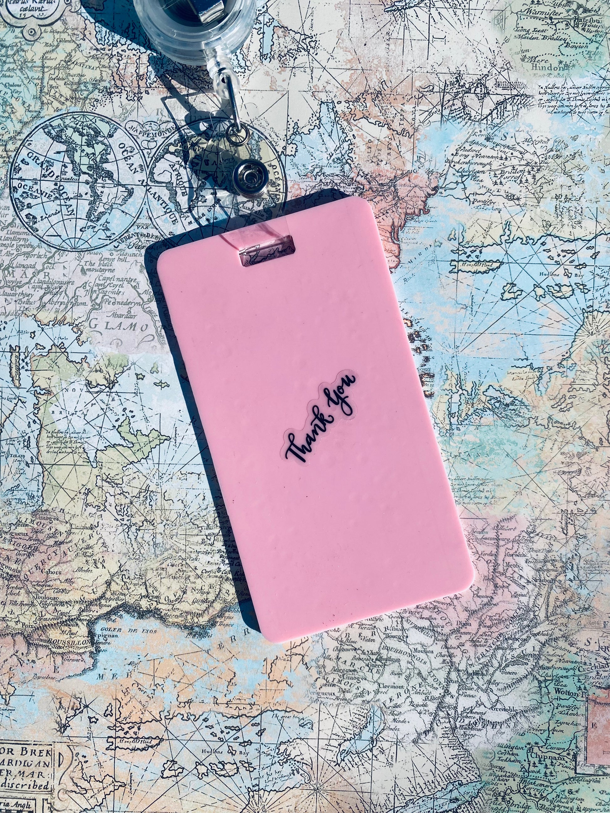 Pink vertical erasable badge is the perfect pocket-sized accessory for healthcare professionals. Easily write on it with ballpoint pen, wipe it clean with alcohol pad, and reuse. Made of lightweight soft silicone, it's a nurse's essential for taking notes on the go. Attach it to your ID badge for convenience. ATTENTION: Gel ink will smear and will not get completely clean if left on for few hours.