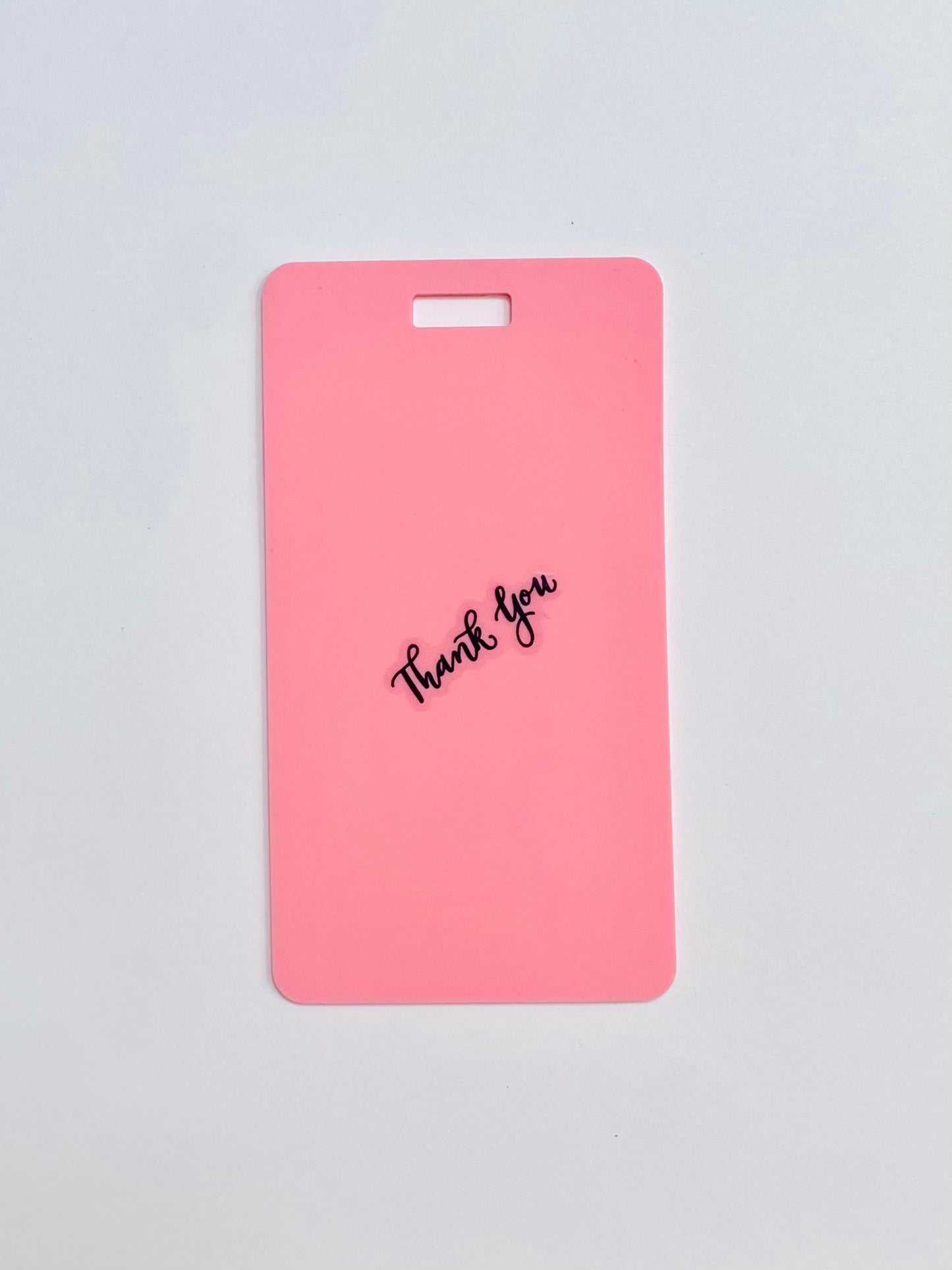 Vertical Erasable Badge Note – BADGE NOTE